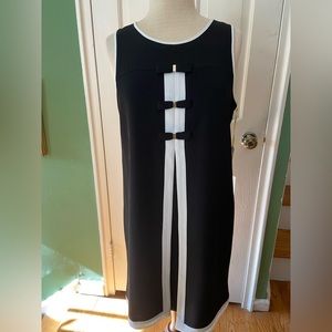 New with tags Cece black and white dress, Size 10